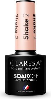 Actual product image Claresa Soak Off UV/LED Shake hybrid varnish 2 5g (UV gel varnish)