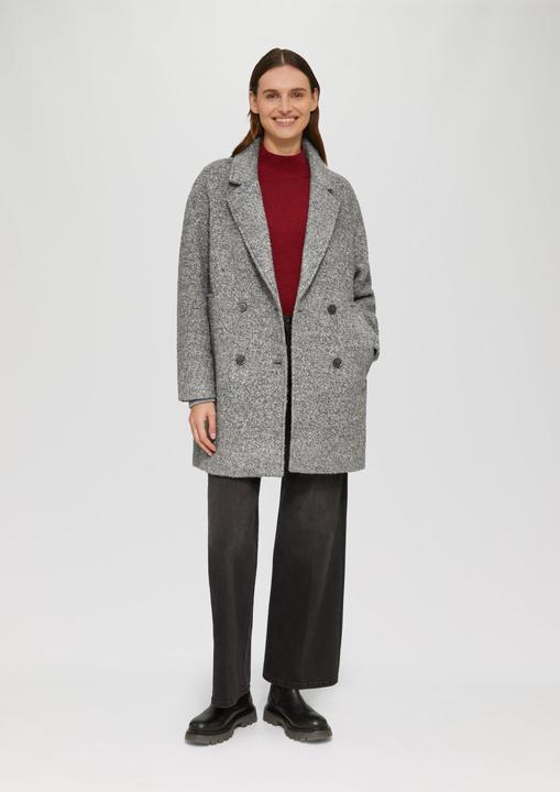 Produktbild S.Oliver Outdoor-Mantel Bouclé-Mantel im Relaxed Fit