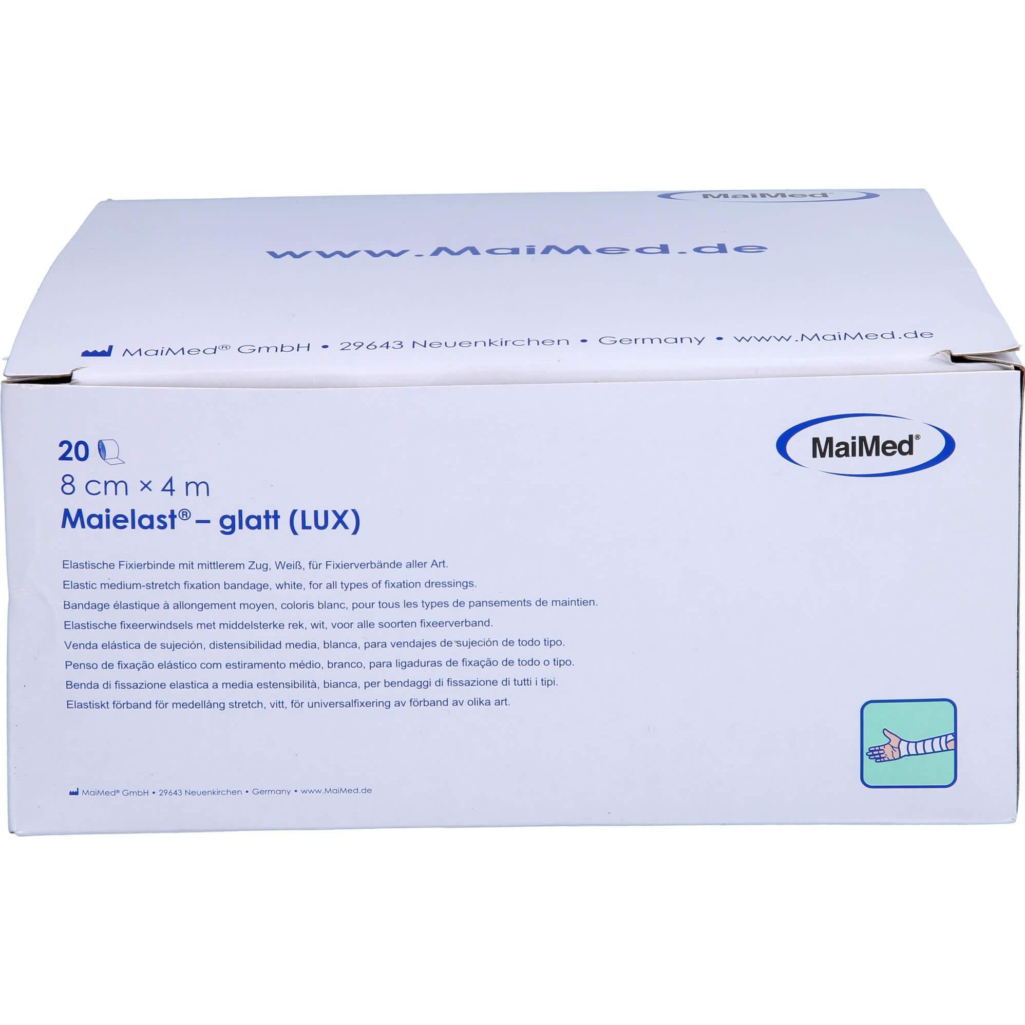 Param, Verbandsmaterial, Elastische Fixi 8cmx4m, 20 St BIN
