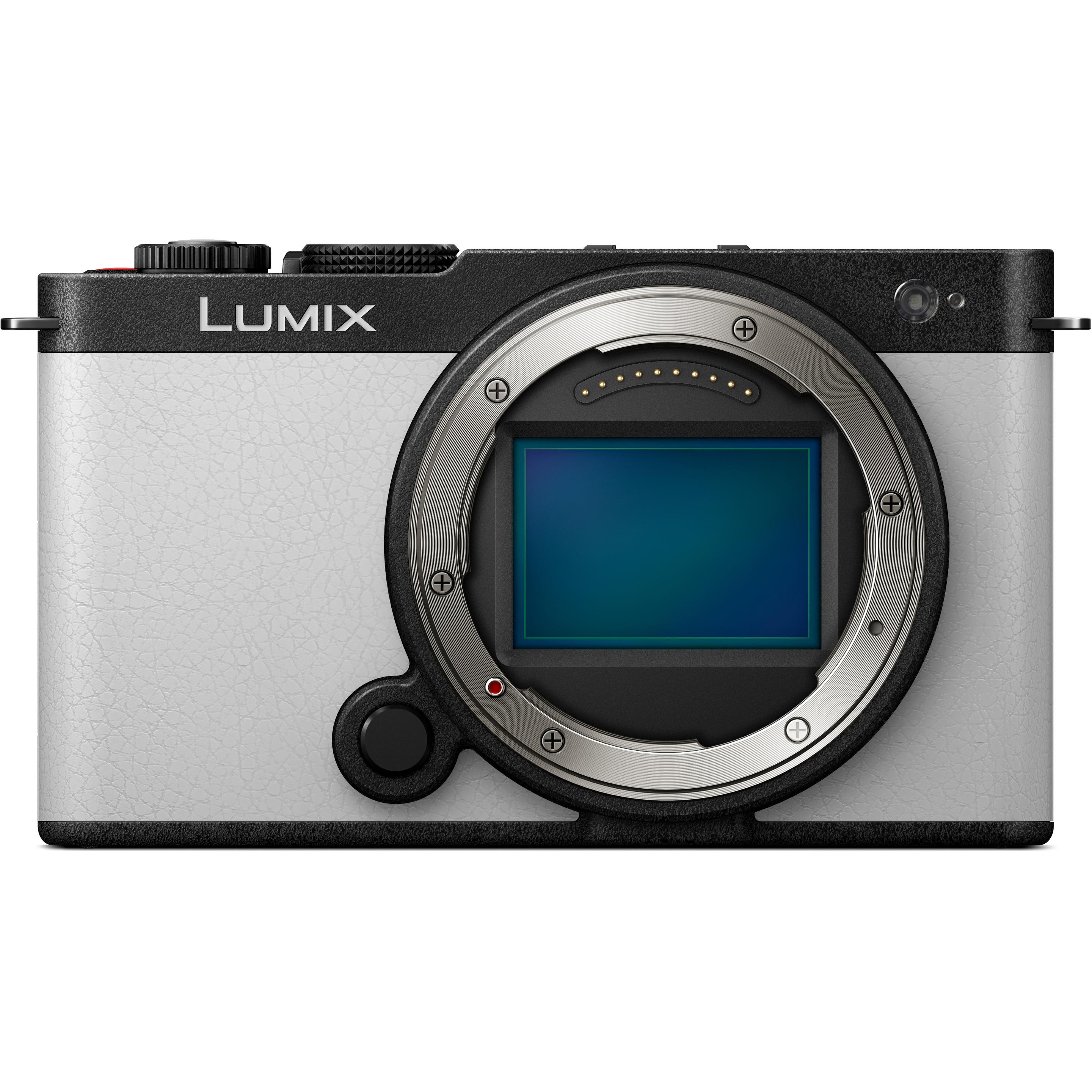 Panasonic Lumix S9 (25.30 Mpx, Vollformat), Kamera, Weiss, Schwarz