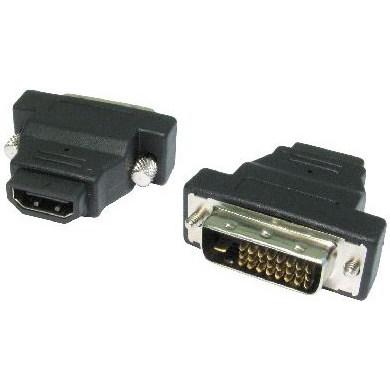Cables Direct Dvi-D Dual Link F-Hdmi M Blk Adp 0 (DVI, HDMI), Data + Video Adapter