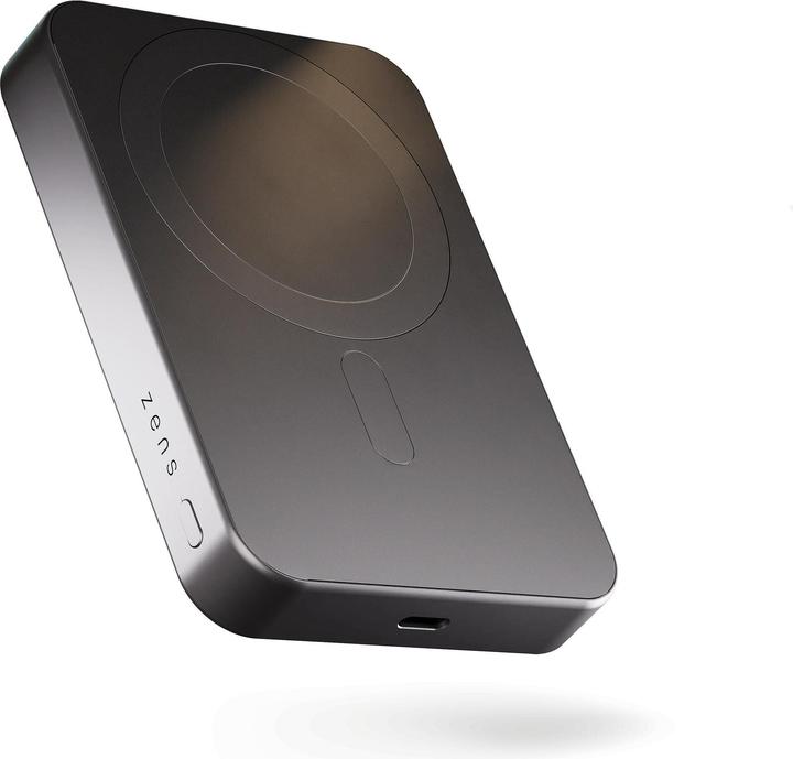 Zens Slim Qi2 Al Powerbank10.000mAhBlack (10000 mAh, 15 W, 38.70 Wh)