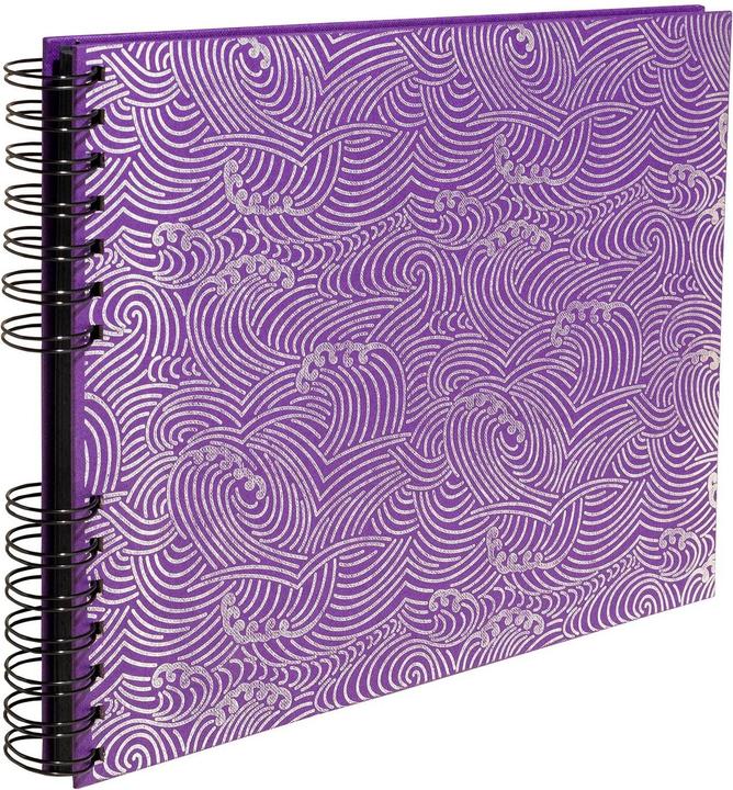 Immagine prodotto Exacompta Fotoalbum mit Spiralbindung, 50 Seiten schwarz, 32x22 cm, Japan (32 x 22 cm)