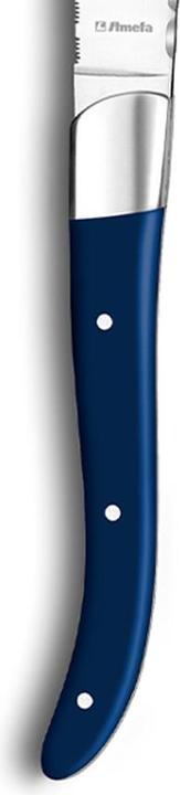 Produktbild Lou laguiole ROYAL STEAK Steakmesser Set 6-teilig, blau (6 Stück, Messer)
