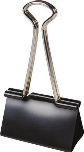 Office Depot Foldback-Klammer 50 mm Schwarz Stahl (12 x)