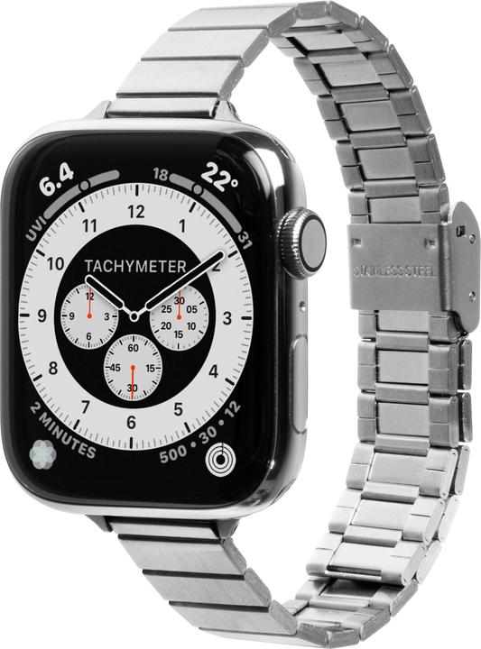 Produktbild Laut Links Petite Apple Watch 38 / 40 / 41 mm Silver (41 mm, 38 mm, 40 mm, Edelstahl)