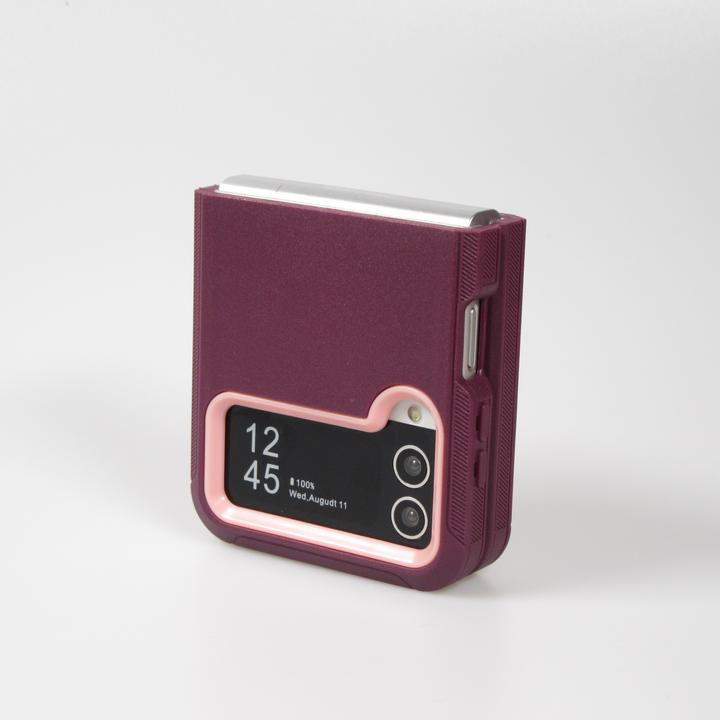 Produktbild PhoneLook Hülle Optimum-protect verstärktes Silikon mit Gürtelhalterung t (Samsung Galaxy Z Flip4)