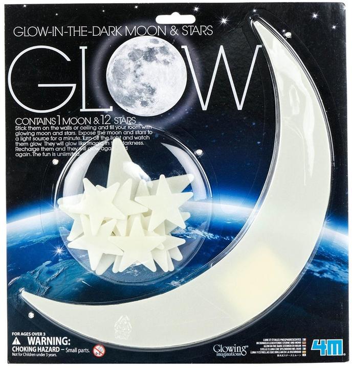 Actual product image 4M Glow Moon Star