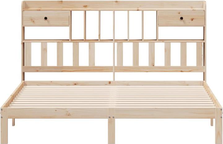 Produktbild vidaXL Bett mit Regal (180 x 200 cm)