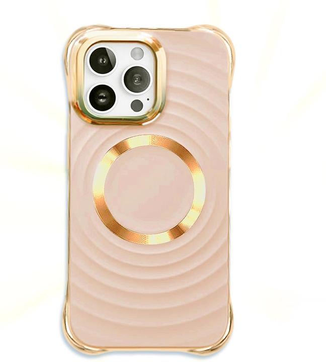 Actual product image OEM Circle Glam Mag case for iPhone 13 Pro 6,1" pink (Apple iPhone 13 Pro)