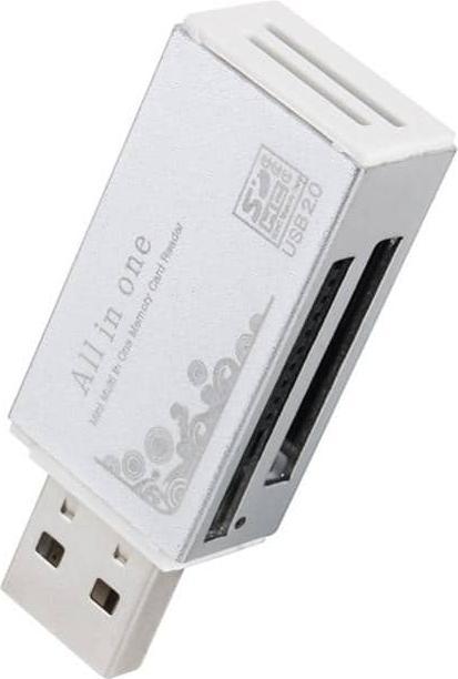 Immagine prodotto JTI Lettore di schede di memoria USB compatto | 4 in 1 (USB)