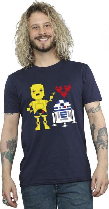 Image du produit Star Wars - T-shirt HEART ROBOT - Homme (XXL)
