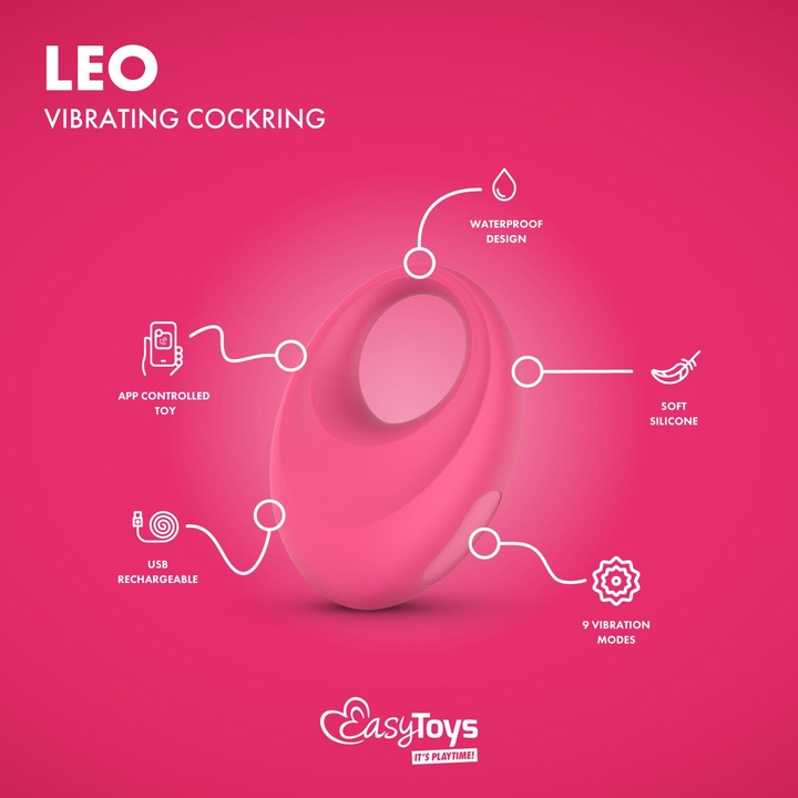 Produktbild Easytoys EasyConnect Appgesteuerter Vibrationscockring (4 cm)