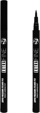 W7 Cosmetics Waterproof Automatic Felt Tip Eyeliner Pen Black (Schwarz)