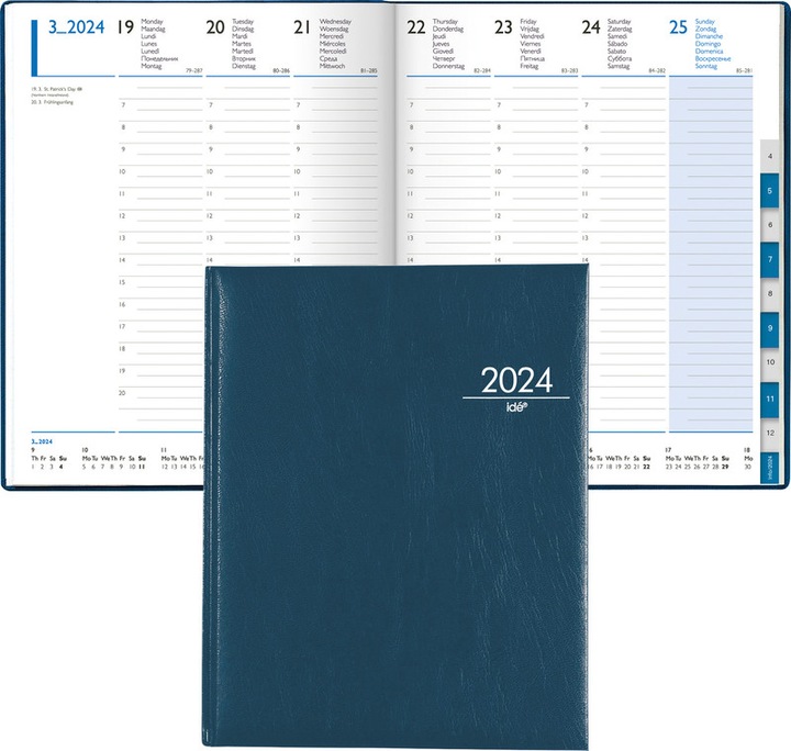 Produktbild Simplex Geschäftsagenda TM Manager timer 52 Z (20.8 x 25.8 cm, Deutsch, Französisch, Italienisch, Englisch)