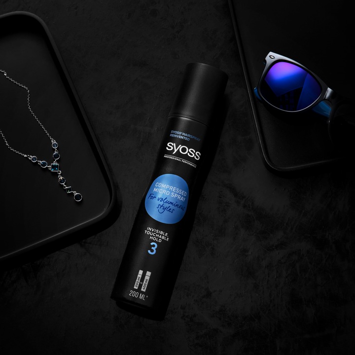 Actual product image Syoss Hairspray for voluminous styles 200 ml (200 ml)