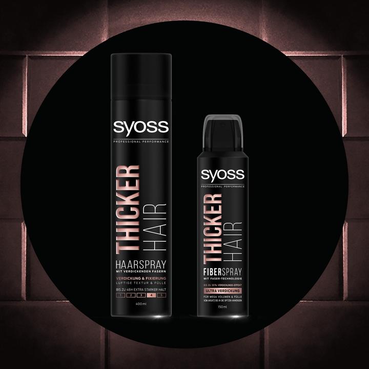 Actual product image Syoss Hairspray Thicker Hair 400 ml (400 ml)
