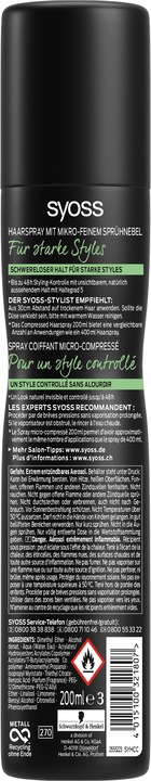 Actual product image Syoss Micro-fine spray mist (200 ml)