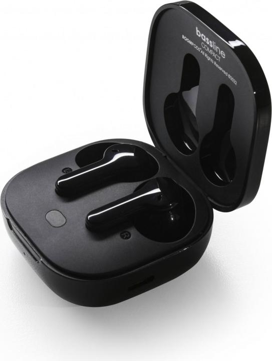 Image du produit Boompods Bassline Compact Black (Pas de réduction du bruit, 27 h, Sans fil)