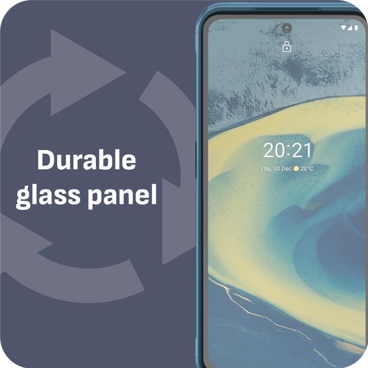Produktbild Cazy Schutzglass Kompatibel mit Nokia XR20 Tempered Glass Hülle Kompatibel - 1 Stück (1 Stk., Nokia XR20)