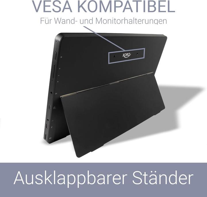 Produktbild Xoro MegaPAD 1333 Pro (nur WLAN, 13.30", 128 GB, Schwarz)