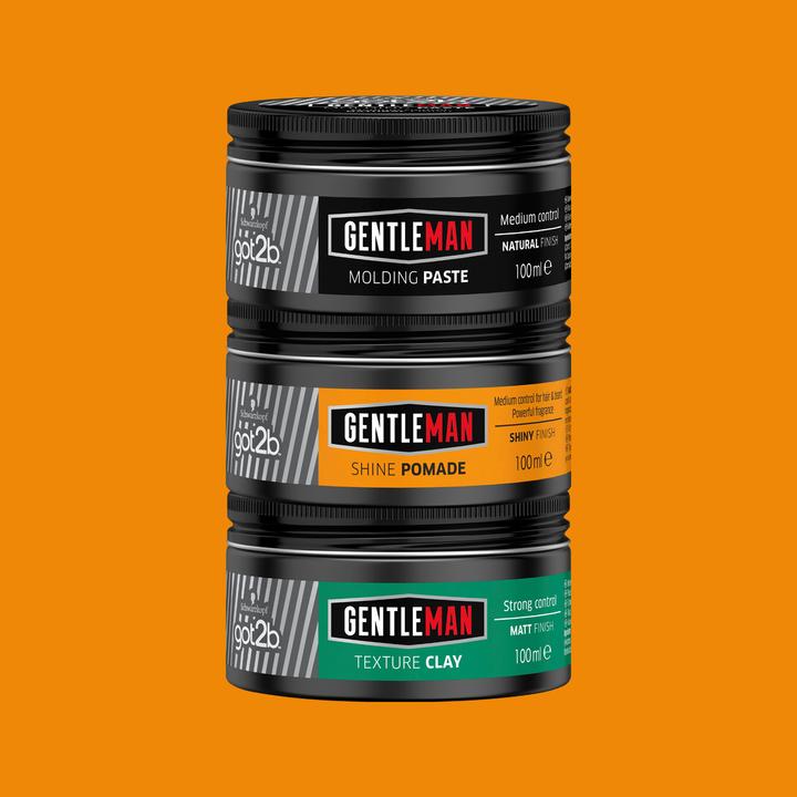 Actual product image Got2b Hair Pomade Shine Gentleman 100 ml (Hair wax, 100 ml)