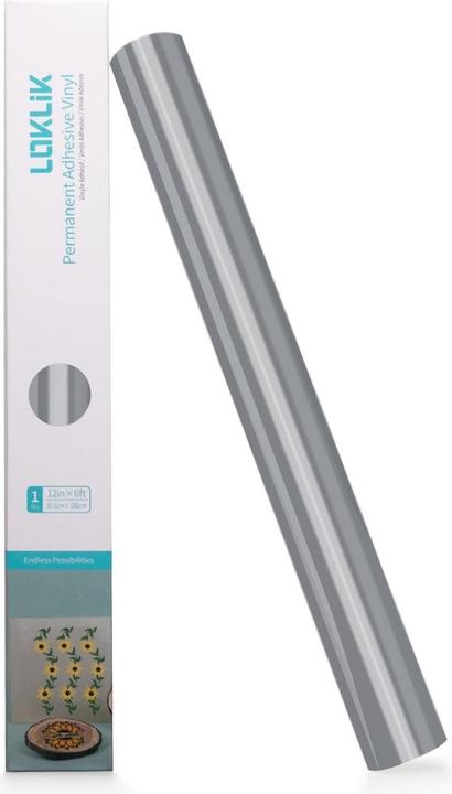 Produktbild Loklik Permanent Adhesive Vinyl Glossy - Silver