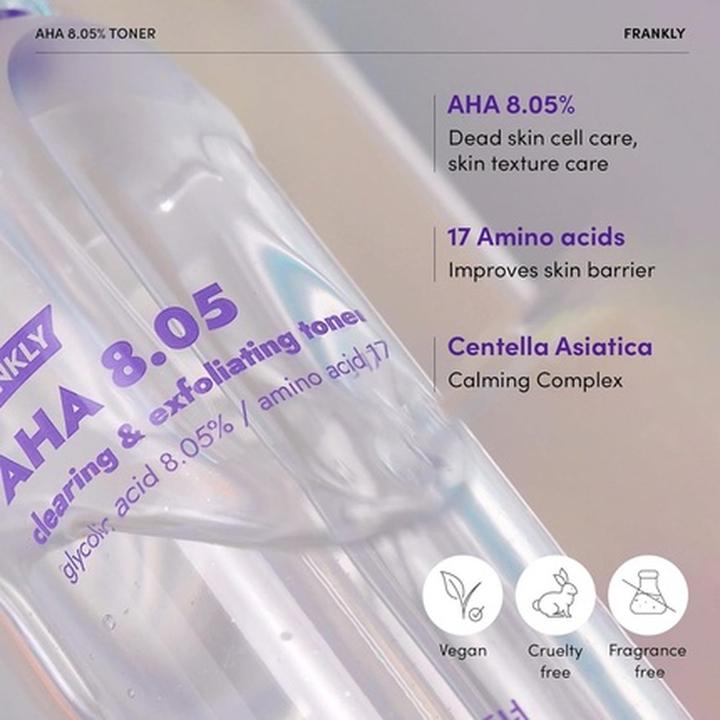 Produktbild AHA Toner mit Glykolsäure zur Porenverfeinerung (Reinigungspeeling)