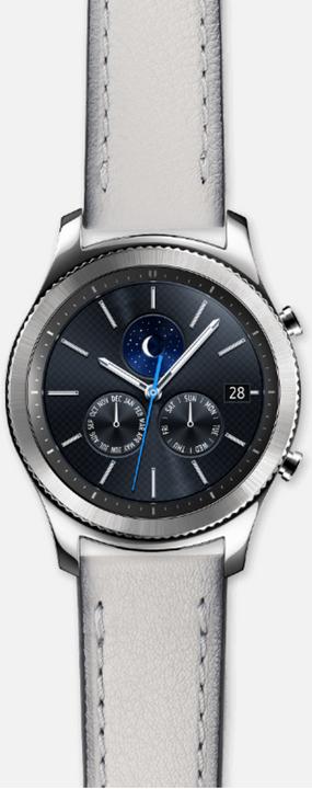 Produktbild Strap Studio Leather Classic Grey (22 mm, Leder)