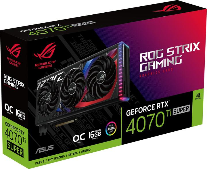Productafbeelding ASUS Strix GeForce RTX 4070 Ti SUPER OC Edition (16 GB)