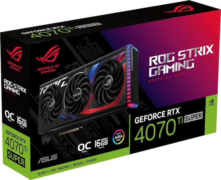 Produktbild ASUS Strix GeForce RTX 4070 Ti SUPER OC Edition (16 GB)