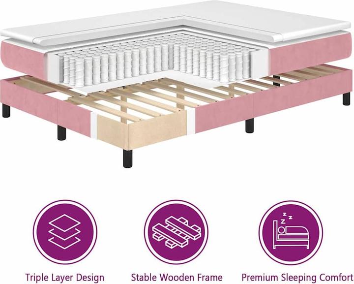 Produktbild vidaXL Bettmatratze (200 x 200 cm)