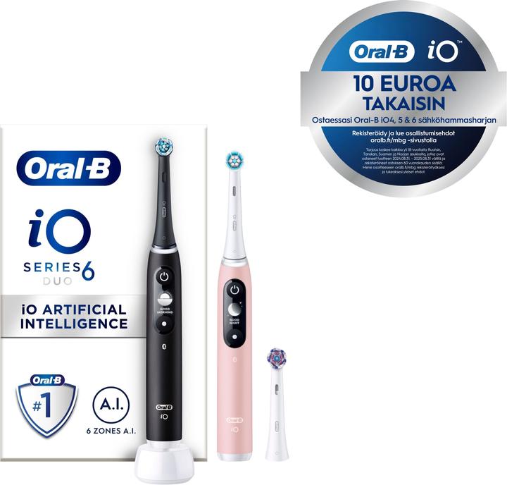 Actual product image Oral-B iO6 (Oscillating toothbrush)