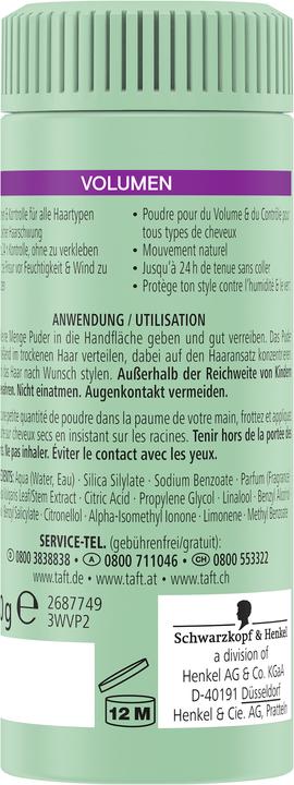 Immagine prodotto Taft Volume (10 ml)