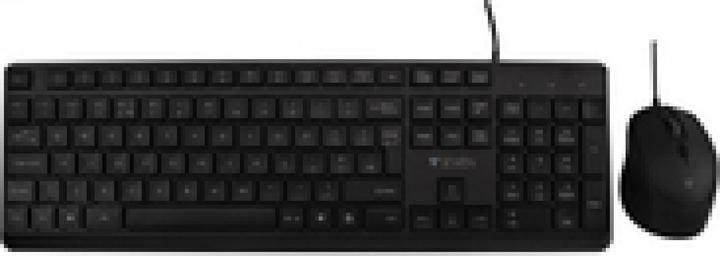 Actual product image V7 USB Pro Keyboard Mouse Combo De Qwertz German Lasered Keycap (DE)