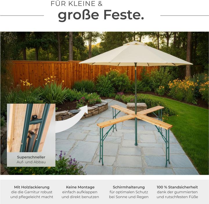 Produktbild tectake Quattro (241 cm)