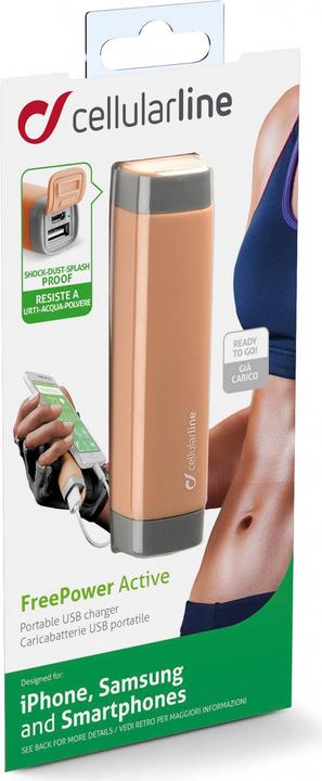 Actual product image Cellularline Freepower Active (2200 mAh, 5 W, 8.14 Wh)