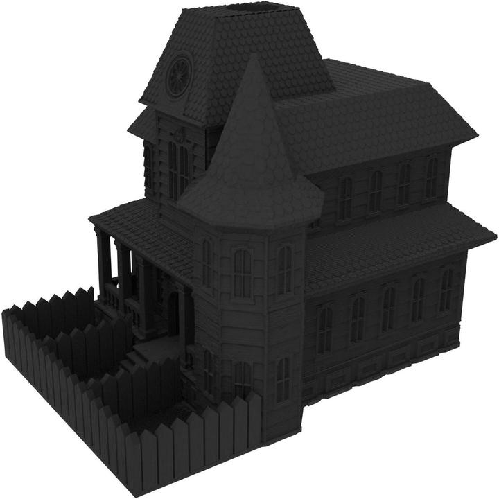Produktbild Feldherr Fates End Dice Tower Haunted schwarz, 3D gedruckt für Tabletop (Kunststoff)