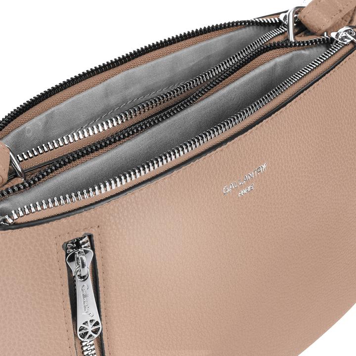 Actual product image Gallantry Black handbag made from grained