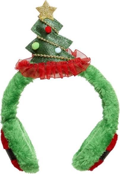 Actual product image Widmann Ear Warmer Christmas Tree (One size)