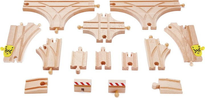 Actual product image Hape Rail kit changeover & switches