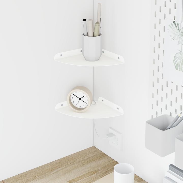 Produktbild vidaXL Schwebendes Regal (18 x 18 x 2 cm)