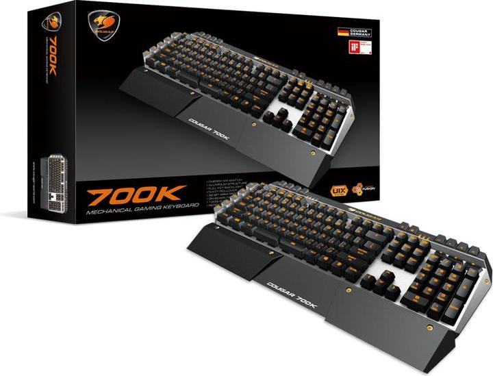Productafbeelding Cougar 700K Gaming MX Rood, DE Lay-out zwart (DE, Bedraad)
