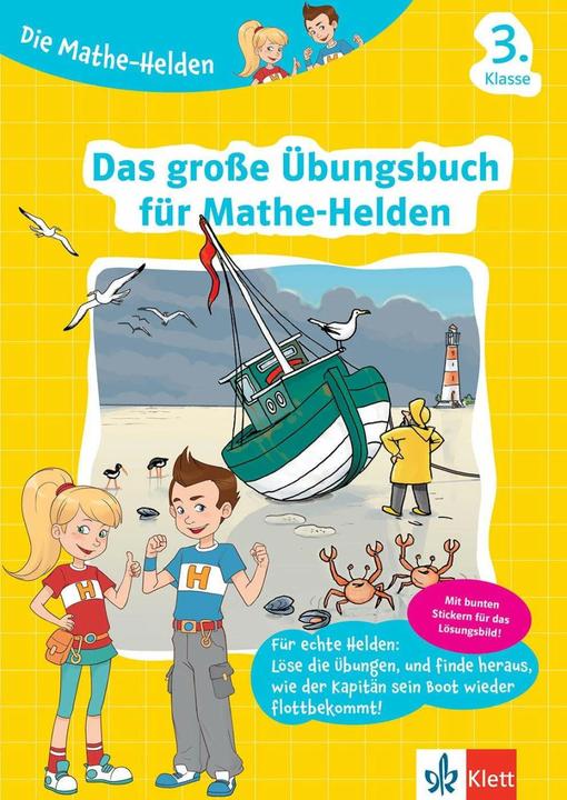 Produktbild Die Mathe-Helden Das grosse Übungsbuch für Mathe-Helden 3. Klasse (Deutsch, Barbara/Gessner, Gessner, Holger, 2018)