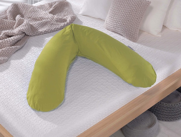 Produktbild Theraline Stillkissen "Das Original" mit Polyester Hohlfaser Füllung inkl. Bezug 190 cm (190 cm)
