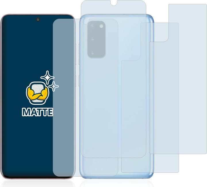 Actual product image BROTECT Anti-glare screen protector matt (2 Piece, Samsung Galaxy S20+)