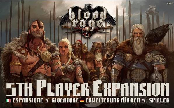 Asmodée Blood Rage 5. Spieler Erweiterung (Deutsch)