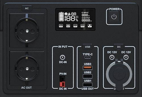 Produktbild Revolt Powerstation & Solar-Generator (1456 Wh, 8.80 kg)