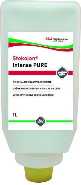 Produktbild SC Johnson Stokolan intense pure 1 L Pflegelotion, 99036430 Pflege für sehr trockene, empfindliche Haut (1000 ml)