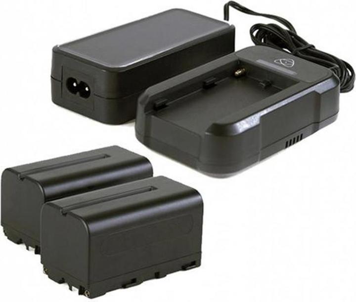 Productafbeelding Atomos Stroomkit 2 voor Shogun/Ninja Inferno & Flame (Batterijlader voor camera)